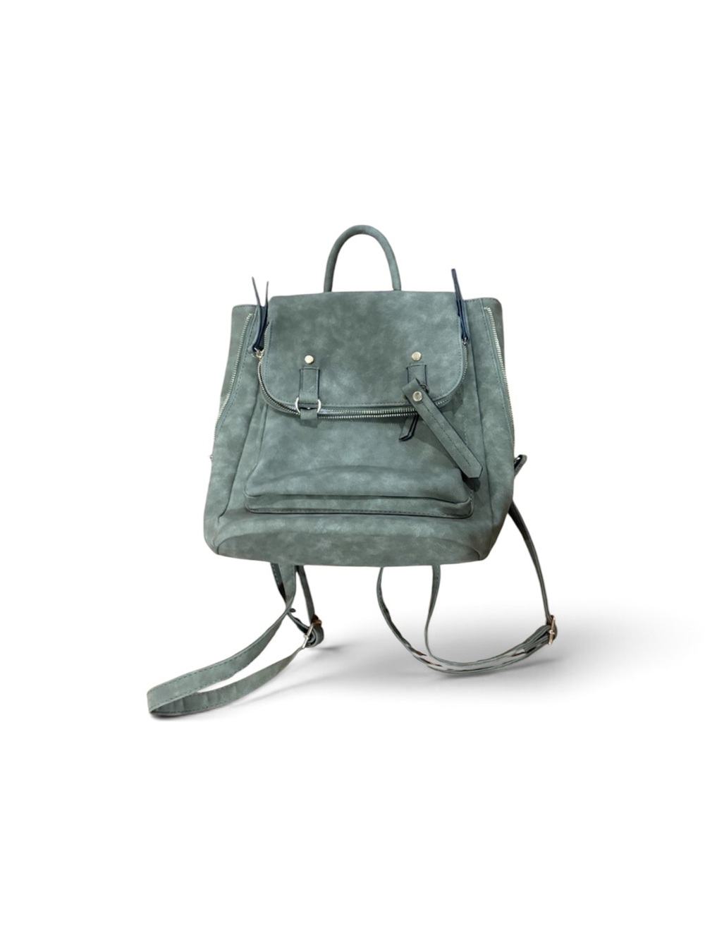 Denim Backpack Purse- Casual Everyday Bag